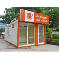 Prefabricated Mobile Cabins - Color: White And Orange
