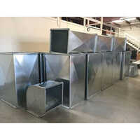 Gi Ducting Fabrication Service - Stainless Steel, Standard Size, Silver | Ac Power Supply, Automatic Cleaning, 50 Hertz Frequency, Industrial Usage