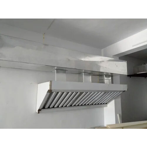 Mild Steel Kitchen Exhaust Hood