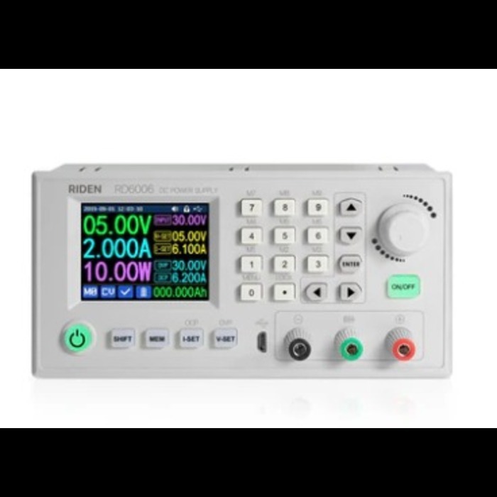 RD6006-W Digital Control Switch Adjustable Power Supply DC Stabilized Power Adapter Buck Module Monitoring Power Supply