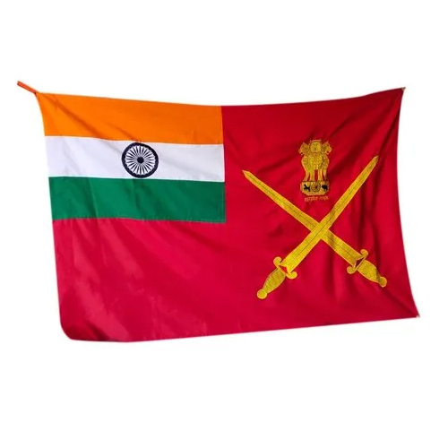 6X4 Feet Indian Army Flag - Size: 6 X 4Ft