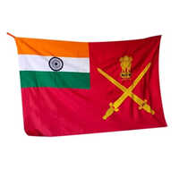 6x4 Feet Indian Army Flag - Size: 6 X 4ft