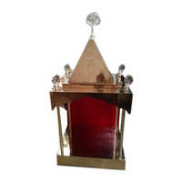 Shabir Brass Temple - Color: Golden