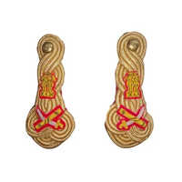 Army Uniform Collar Jewelry - Color: Golden(base)