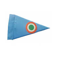 Indian Air Force Car Flag - Material: Polyester