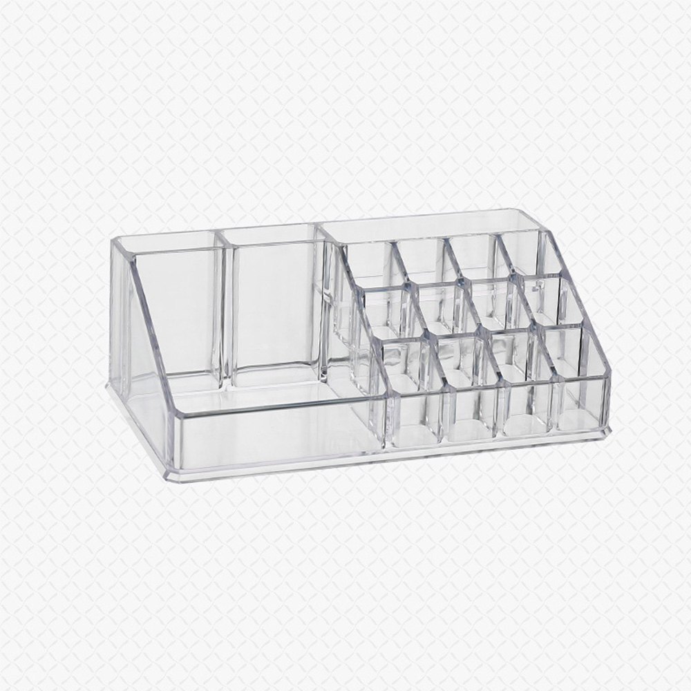 Acrylic Cosmetic Makeup Organizer Lipstick Holder Stand