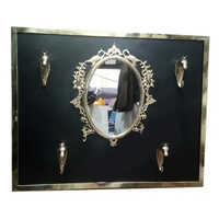Stainless Steel Cap Stand - Color: Black