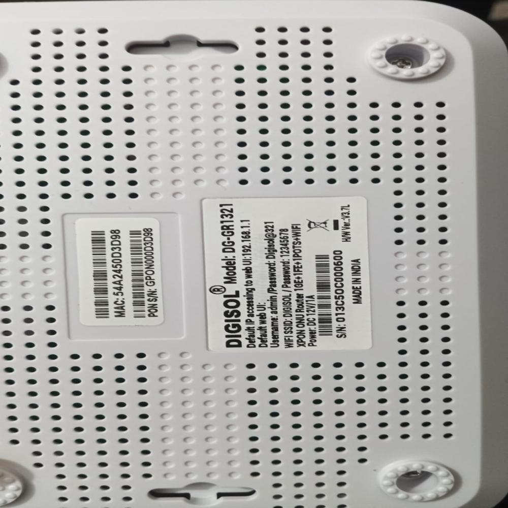 Digsol Ont - Battery Backup: 2 Hours