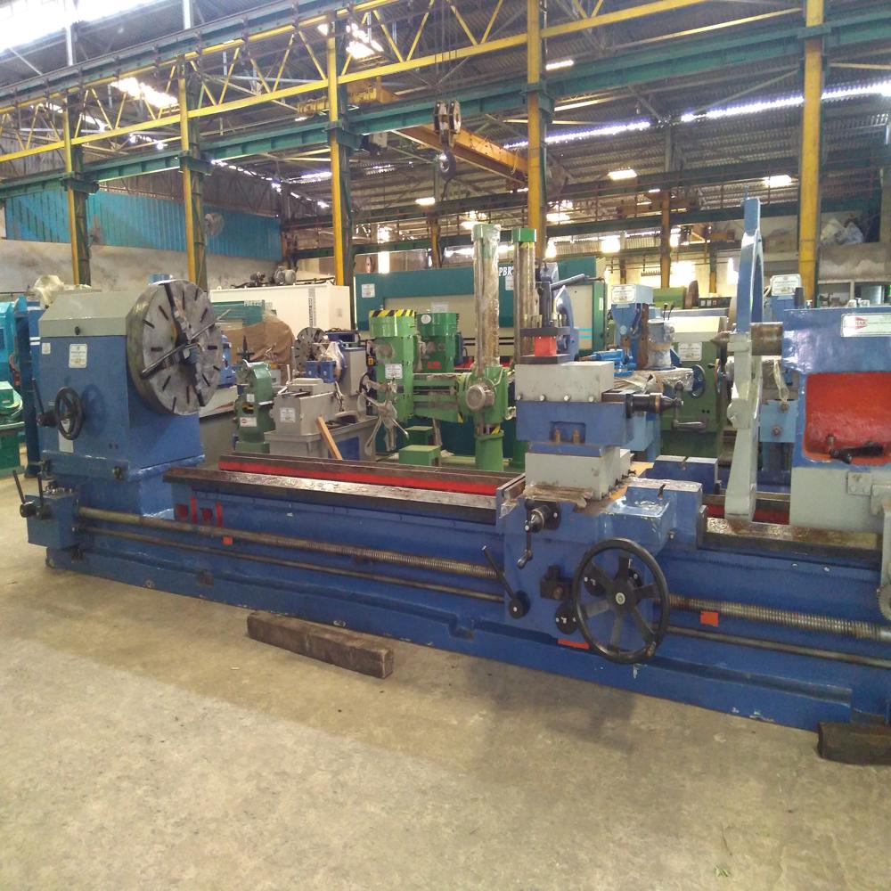 Extra Heavy Duty Lathe Machine - Mild Steel, 240 Volt | Human Machine Interface Control, High Performance, Semi-automatic Operation