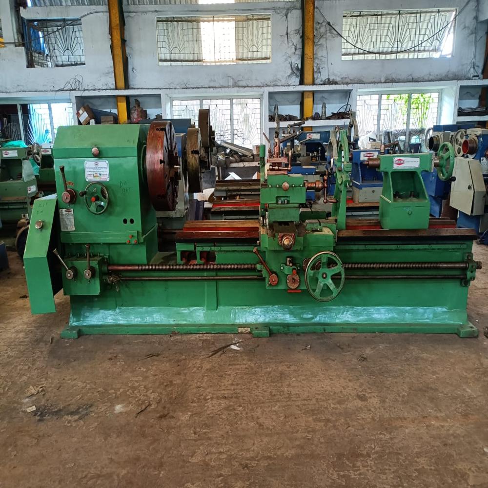 Extra Heavy Duty Lathe Machine - Mild Steel, 240 Volt | Human Machine Interface Control, High Performance, Semi-automatic Operation