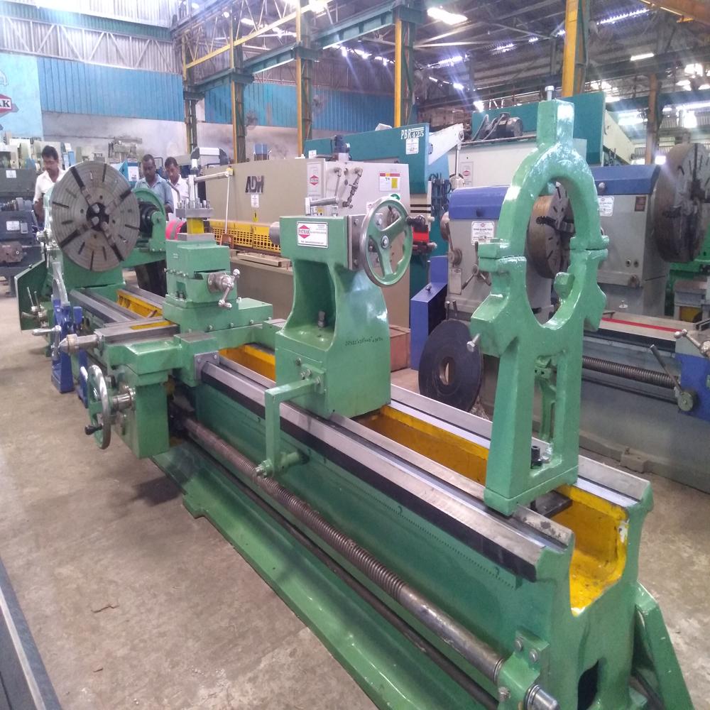 Extra Heavy Duty Lathe Machine - Mild Steel, 240 Volt | Human Machine Interface Control, High Performance, Semi-automatic Operation