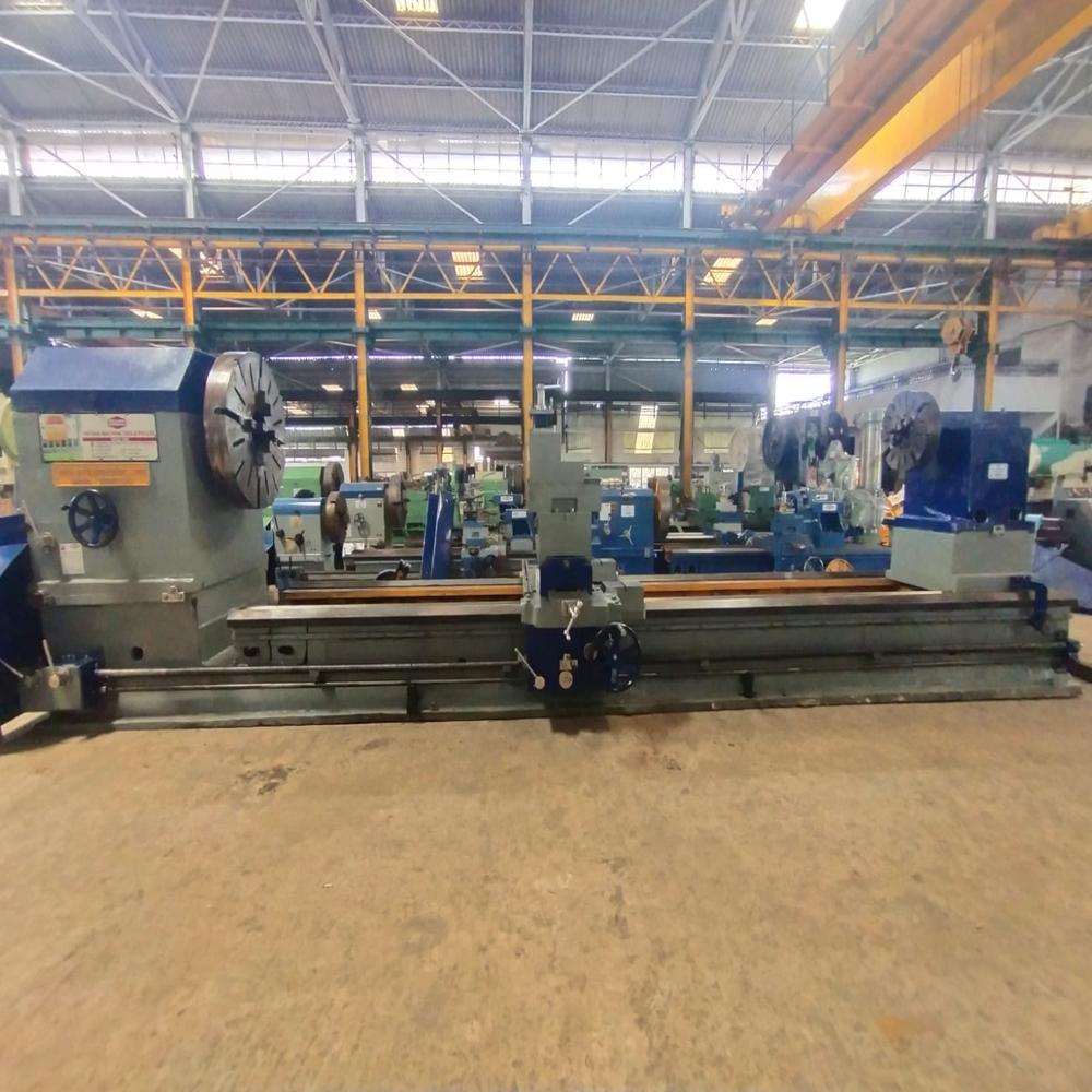 Extra Heavy Duty Lathe Machine - Mild Steel, 240 Volt | Human Machine Interface Control, High Performance, Semi-automatic Operation