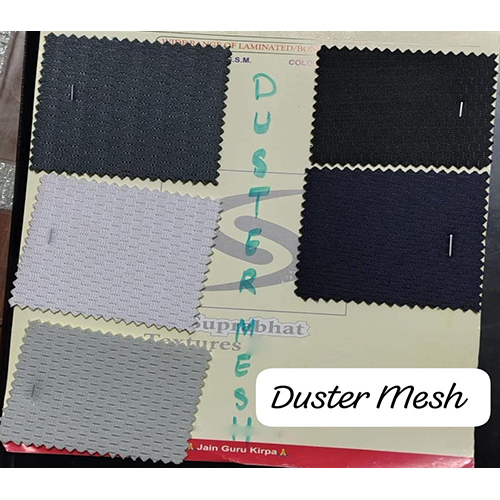 Duster Mesh - Application: Apparel
