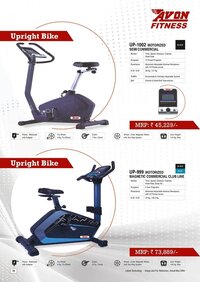 Magnetic Bike - 8 Kg. Fly Wheel, Ms Frame With 10mm Thickness | Motorized Resistance With 16 Levels, Monitor Time, Speed, Distance, Heart Rate, 13 Preset Programs