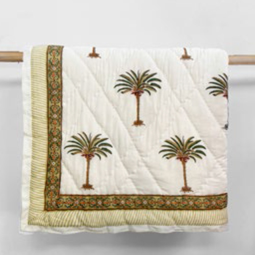 Printed Bed Linen Quilts - Material: 100% Cotton