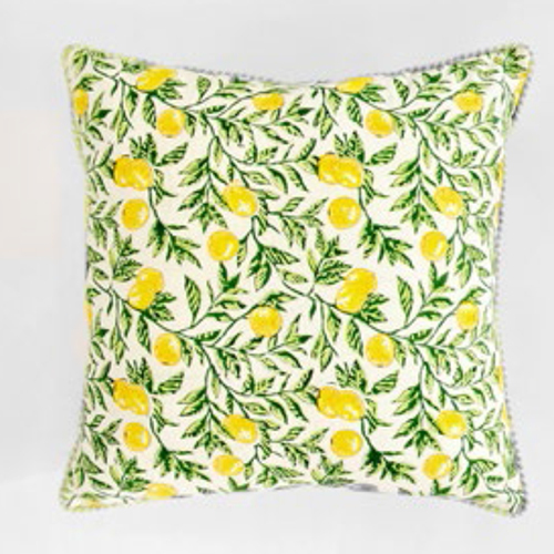 Printed Bed Linen Cushion Cover