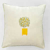Printed Bed Linen Cushion Cover