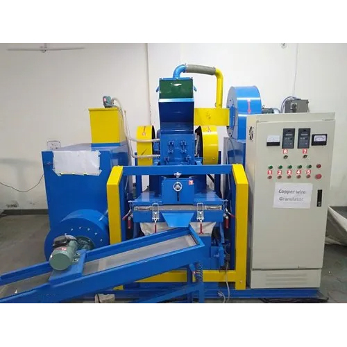 Ie-100 Separating Copper Wire Granulator - Color: Blue