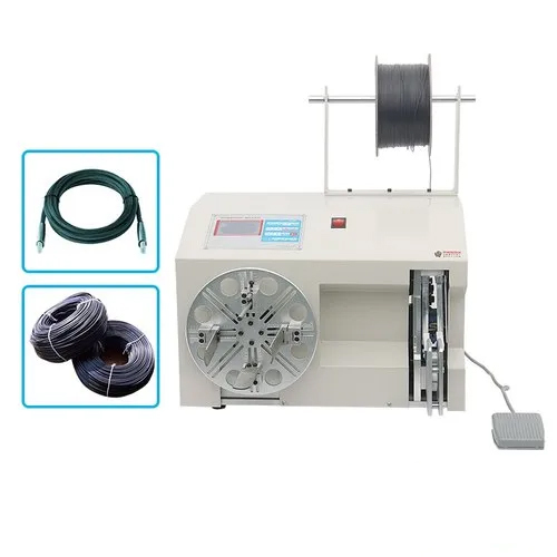 Wire Tar Cable Bundling And Tying Machine Tar Bandhne Ki Machine - Color: White
