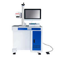 Jewellery Laser Marking Machine - Color: White & Blue
