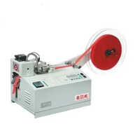 Woven Label Ribbon Cutting Machine - Color: White