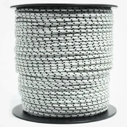 Esd Rope 6Mm Od Safety Rope For Your Esd Cleanroom - Color: Black And White
