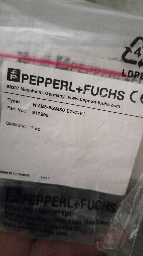 PEPPERL FUCHS PROXIMITY SENSOR, NCB3-8GM50-E2-C-V1