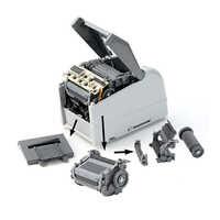 Adhesive Cotton Double Sided Tape Cutting Machines - Color: Blue / Grey