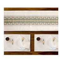 Hand Block Printed Kiyari Table Linen
