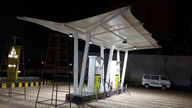 Fabric Canopy - Capacity: 5+ Person