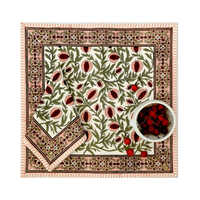 Printed Table Linen Napkins - Color: Multicolor