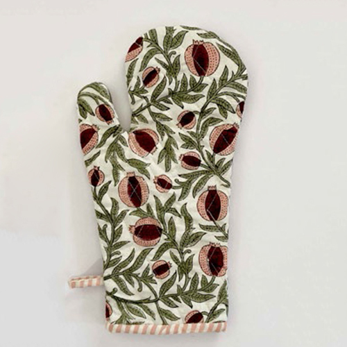 Printed Kitchen Oven Mitts