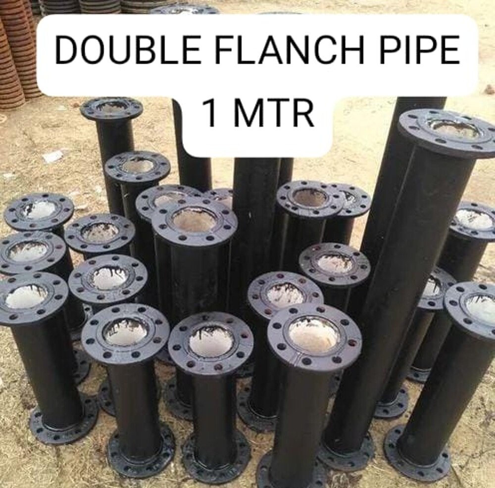Ductile Iron Flange Pipe - Color: Black