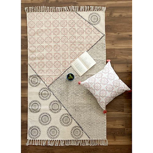 Handloom Printed Rug