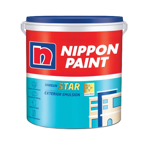 Shogun Star Exterior Emulsion Paint - Physical Form: Liquid
