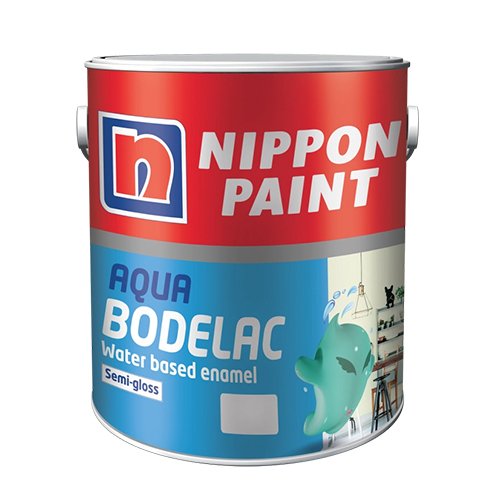 AQUA BODELAC Water Based Enamel Semi Gloss Paint