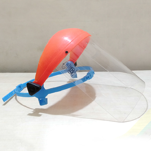 Face Shield With Helmet Attachment Single Browguard