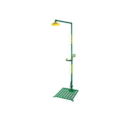 Push Handle Operated Safety Shower Unit