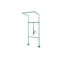 Hand Operated Drench Shower - Color: Green