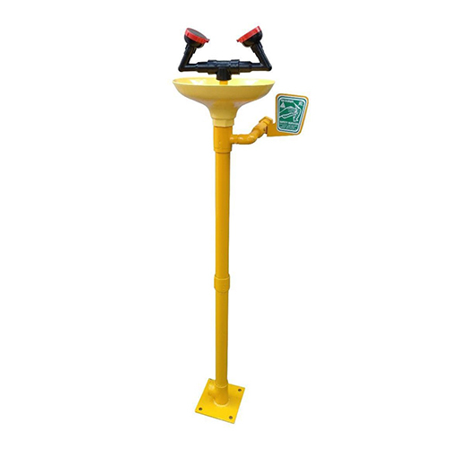 YSSEH Push Plate Operated Eyewash Unit