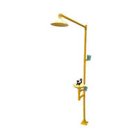 Ysschh Push Plate Operated Eyewash Unit - Color: Yellow