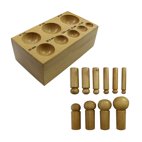 AIJT-0116 Wooden Dapping Punch Set