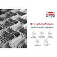 Everest Hi-Tech Non Asbestos Roofing Sheet - Color: Grey