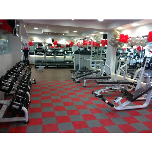 Matte Gym Rubber Flooring