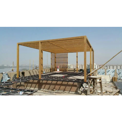 Heavy Duty Wooden Pergola