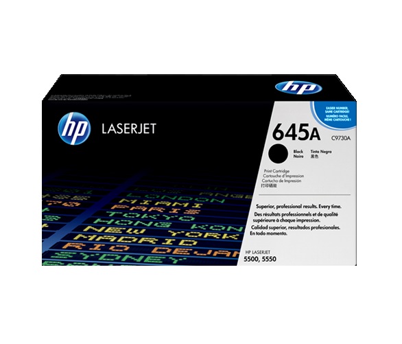 HP C9730A 645A BLACK Toner Cartridge