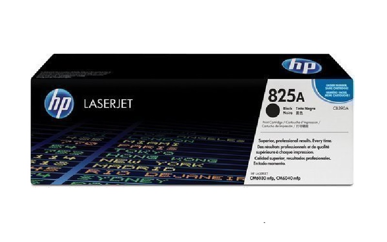 Hp Cb390A 825A Toner Cartridge - Color: Black