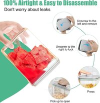 Airtight Push Pop Container