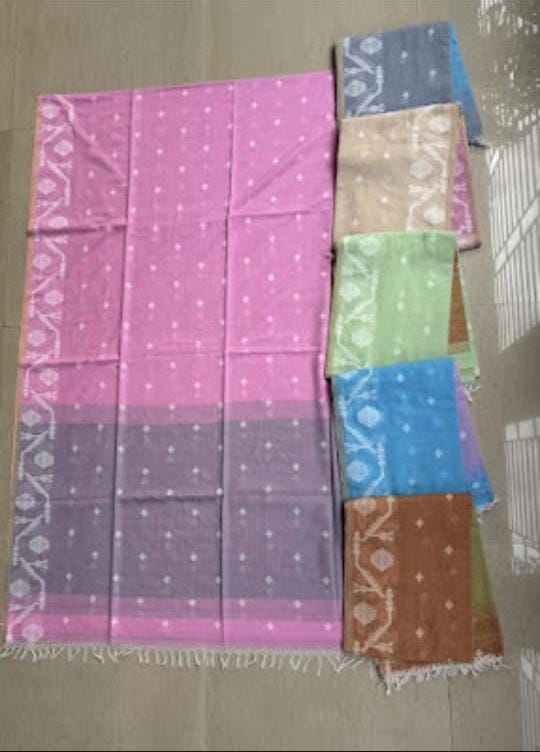 handloom cotton saree with bp