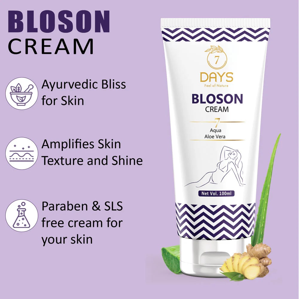 7 Days Natural Ayurvedic Bloson Bosom Enlargement Ehancemnet Tight Cream